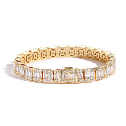 TENNIS ROCK SUGAR S925 FULL DIAMOND BRACELET